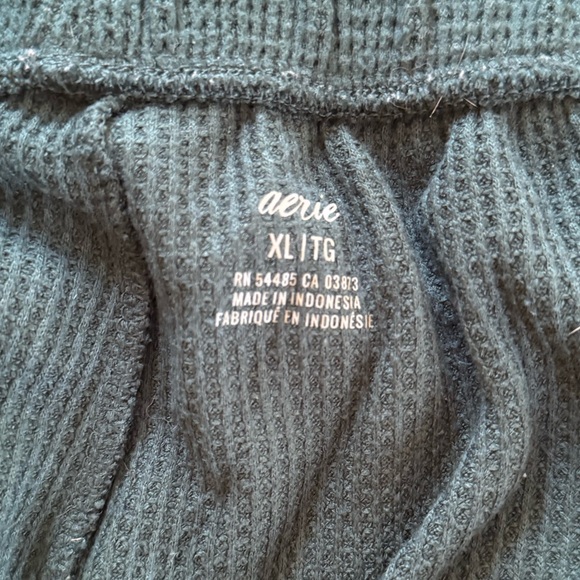 EUC AERIE BAGGY JOGGER - GREEN - Picture 4 of 4